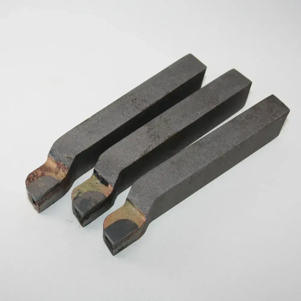 Резец токарный проходной упорный 25х16 Т5К10 изогнутый, по металлу набор 3 шт. ГОСТ 18879-73.