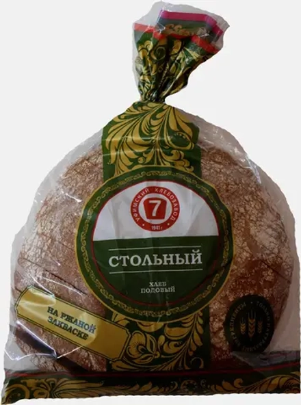 Хлеб Стольный Халяль ржано-пшеничный Уфимский ХЗ №7 600г