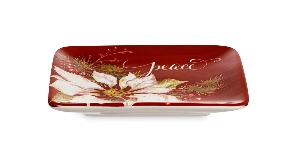 Тарелка пирожковая 15см Certified Int. Зимние забавы-1