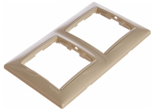 Рамка Legrand Valena 2 поста горизонтальный монтаж слоновая кость Leg 774352 - 2 шт