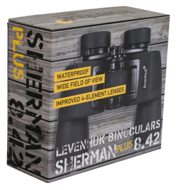 Бинокль Levenhuk Sherman Plus 8x42 - Упаковка