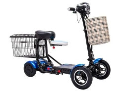 Электротрицикл Green Camel Кольт 510 (36V 10Ah 2x250W) задние мотор-колеса с сиденьем