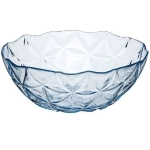 Салатник стеклянный 24см «Эстрелла» 2540мл голубой 10553BL