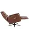 Кресло-реклайнер Angel Cerda 5056, коричневая кожа