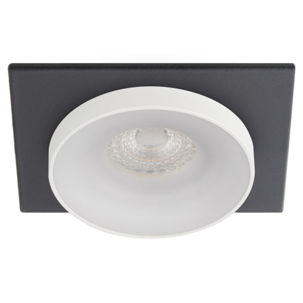 Встраиваемый светильник декоративный ЭРА DK96 BK MR16 GU5.3 черный | Декоративные встраиваемые светильники