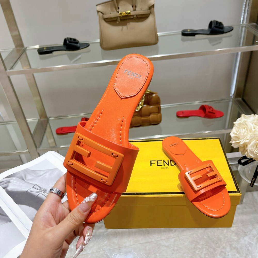 Fendi Baguette Slides
