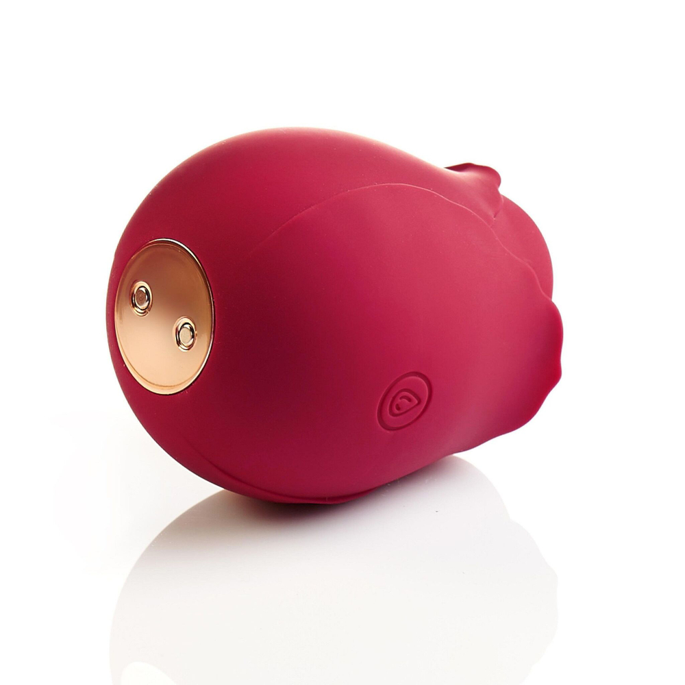 Красный вакуумный стимулятор клитора Ilana (Цвет: красный)