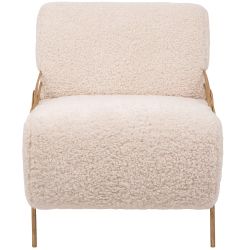 Кресло Нимфея Какао Бронза