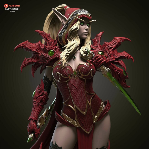 Фигурка Валира Сангвинар варкрафт Valeera Sanguinar warcraft