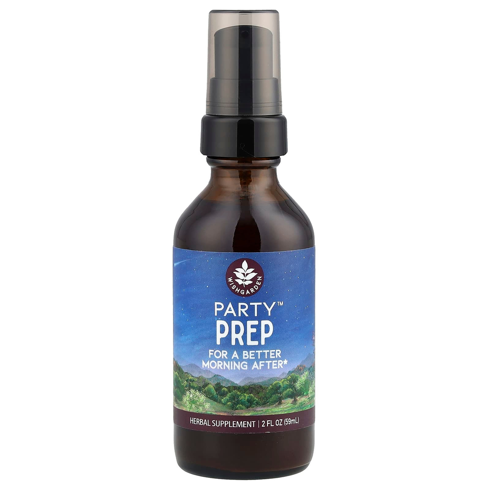 WishGarden Herbs, Party Prep ™, 59 мл (2 жидк. Унции)