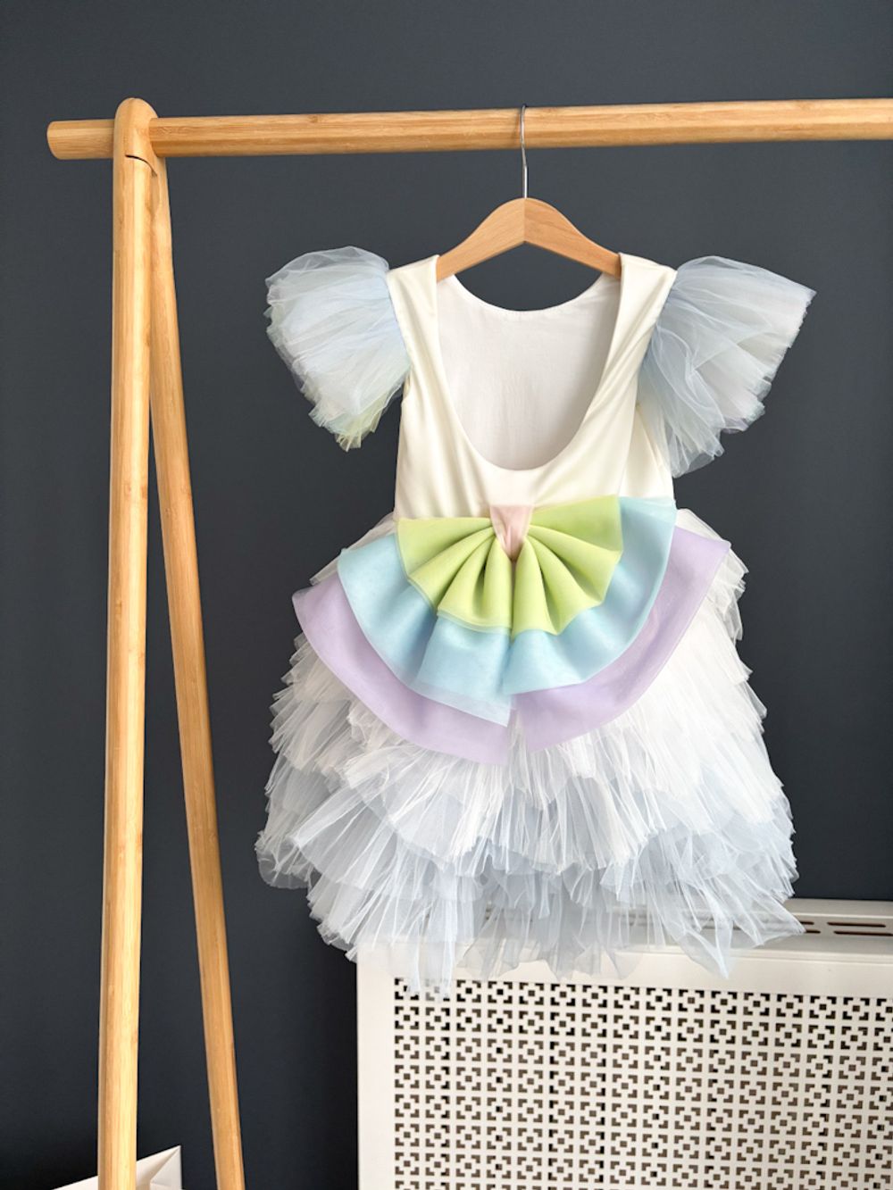 Платье из тюля со шлейфом Pure Soul , 104