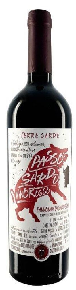 Вино Пассо Сардо Каннонау Ди Сардиния