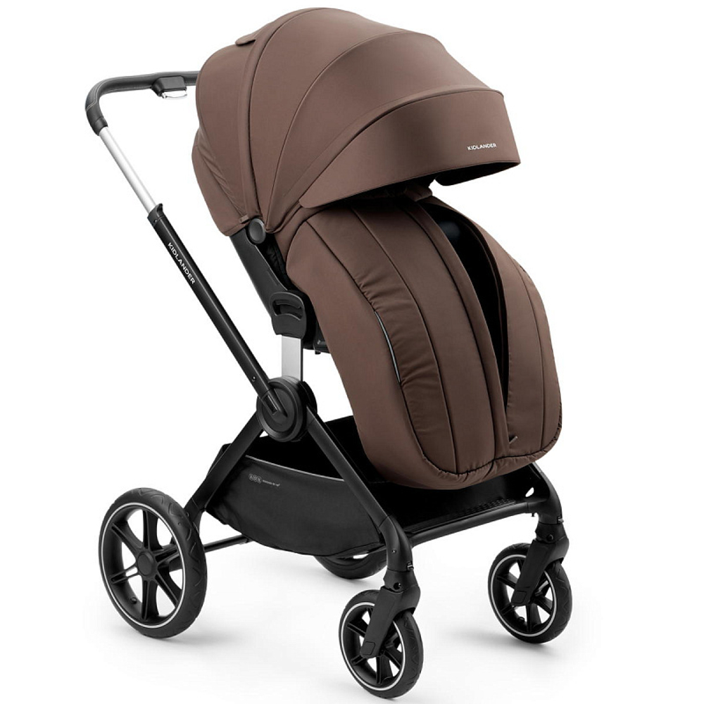 Детская коляска Happy Baby Kidlander 2 в 1 dark brown