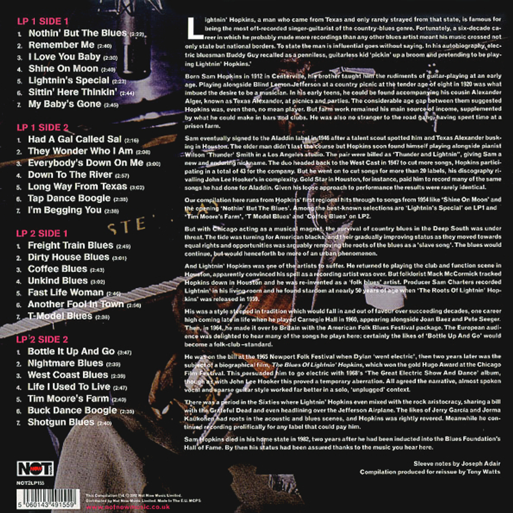 Lightnin' Hopkins / Dirty House Blues (2LP)