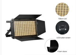Portable 108x3W LED Flood Light — заливной прожектор 108×3 Вт RGB с углом 60° IP65