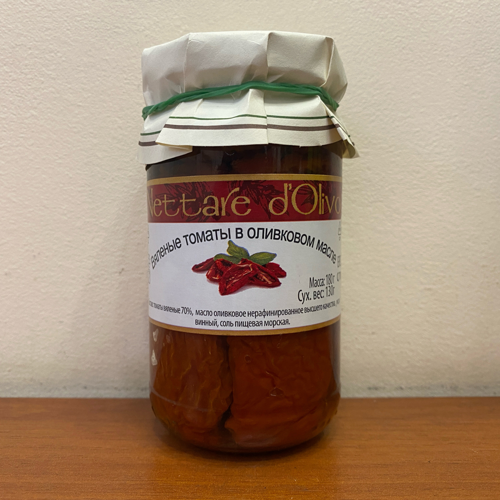 Вяленые томаты  Nettare de Oliva 180гр, Италия