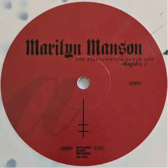 Marilyn Manson – One Assassination Under God (Chapter 1) Coloured LP