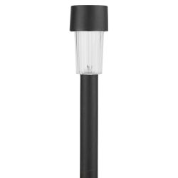 SL-PL30 ЭРА Садовый светильник на солнечной батарее, пластик, черный, 30 см