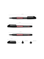 Маркер перманентный ErichKrause. P-70, чёрный, узел 1.0 мм