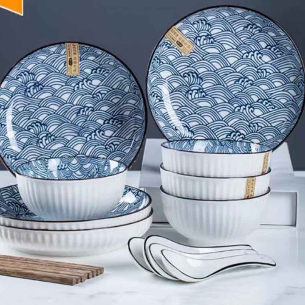 Тарелка Морские волны