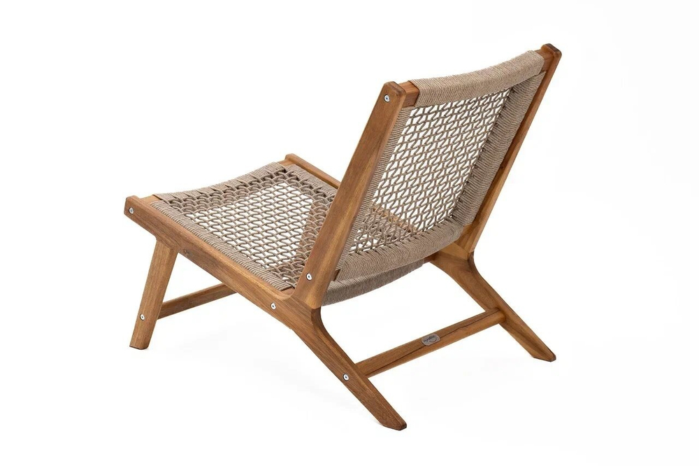 Кресло-лаунж из акации CALISTO