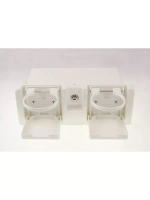 Ящик для мелочей врезной с подстаканниками C12201W