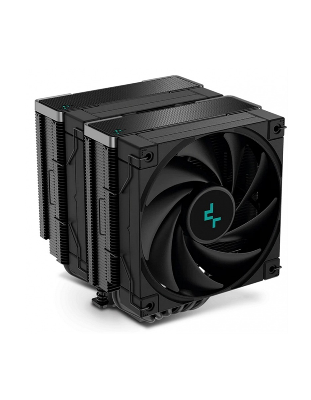 DEEPCOOL AK620 ZERO DARK LGA20XX/1700/1200/115X/AM5/AM4 (8шт/кор, TDP 260W, PWM, DUAL Fan 120mm, 6 тепл. трубок, черный) RET