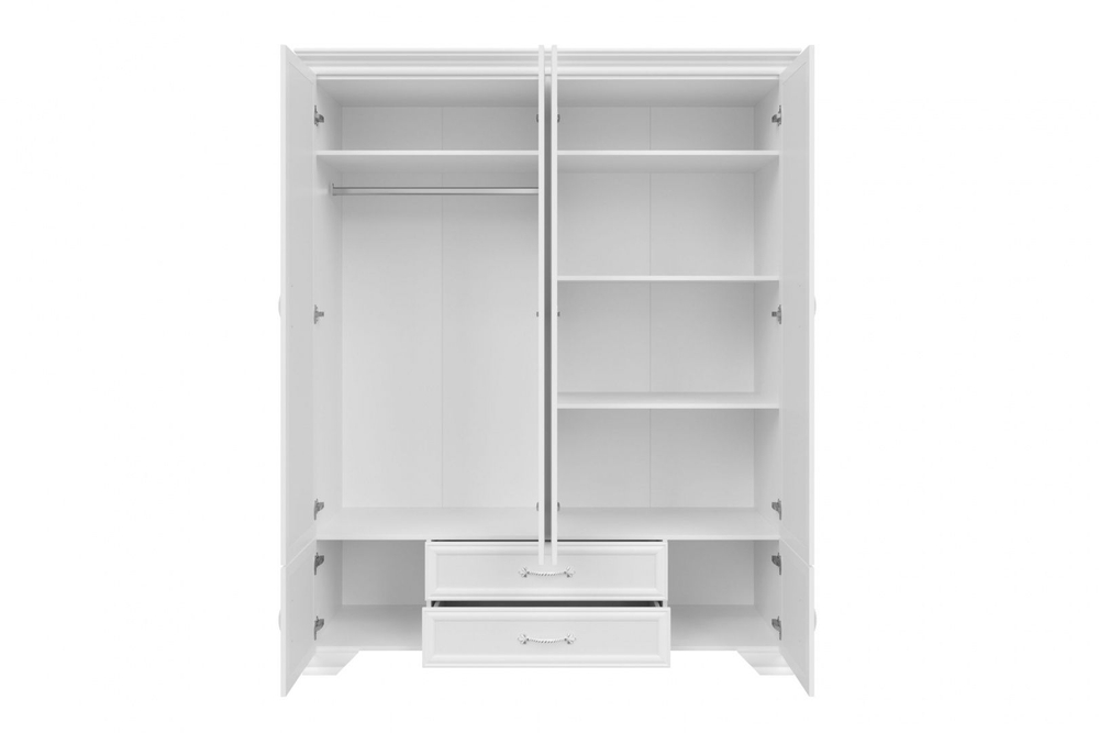 Шкаф для одежды ШР-4 ГРАЦИЯ 2 ящика