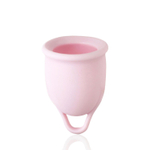 Розовая менструальная чаша Aura S (Цвет: розовый)