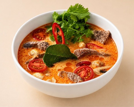 Том ям с говядиной 🌶️
