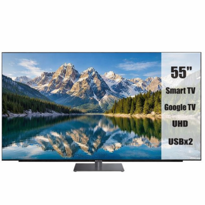 Телевизор Витязь 55LU1260, 139см, 4K Ultra HD, Google TV, LED, черный