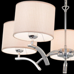 Citilux Эвора Рондо CL460151 Люстра с бежевыми абажурами