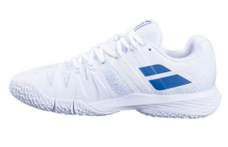 Женские кроссовки для Падел Babolat Sensa - white/cool blue