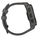 Спортивные часы Garmin Instinct E, 40 мм, силиконовый ремешок угольного цвета Чёрный безель. Ремешок с классической застёжкой — на запястье обхватом 107–179 мм