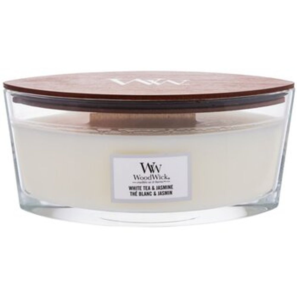 WoodWick White Tea &amp; Jasmine Ship (White Tea &amp; Jasmine) - Scented Candle 453.0g