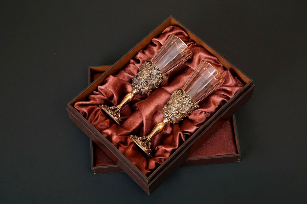 Набор лафитников "Герб России"