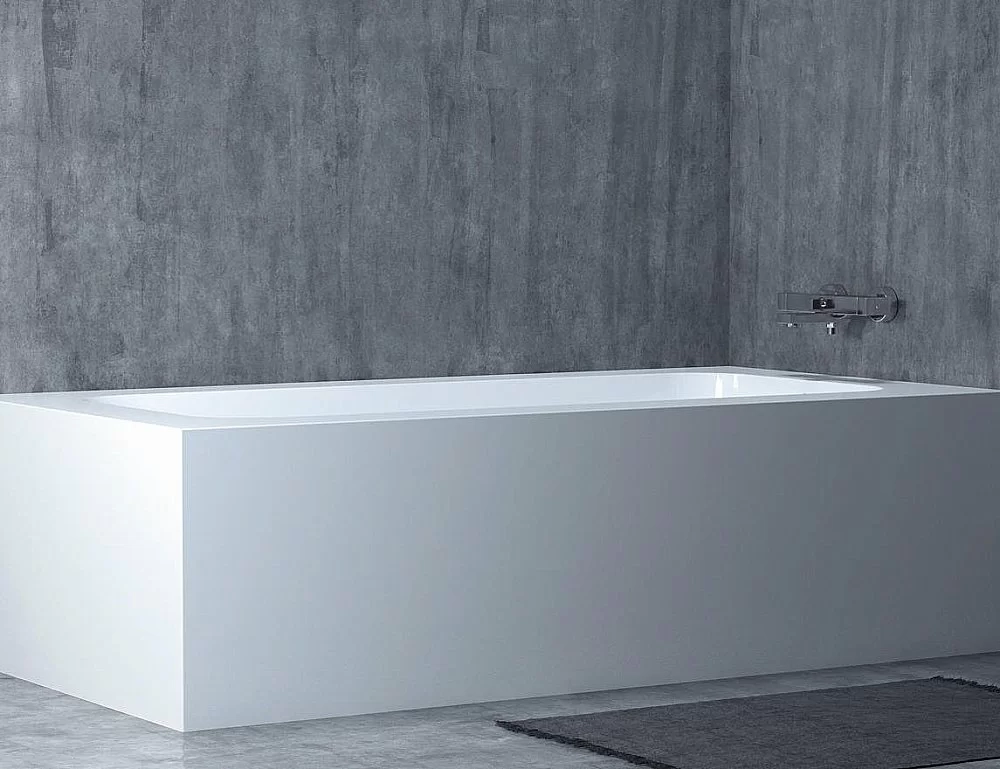 Ванна Salini Orlanda Kit S-Stone 160x70 102125M белая матовая