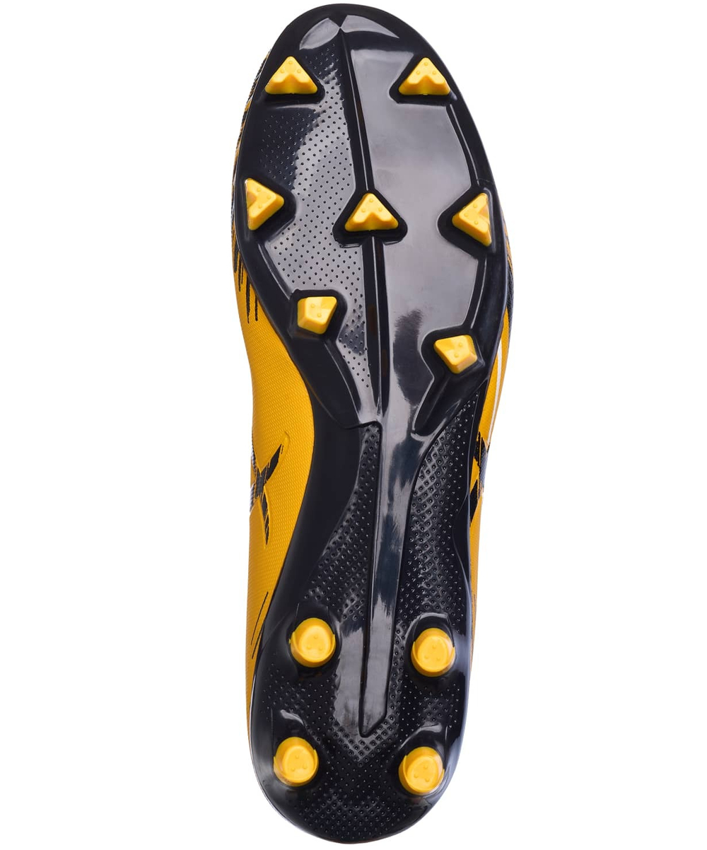 Бутсы футбольные Rapido FG Yellow/black, детский