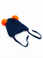 Шапка трикотажная вязаная детская