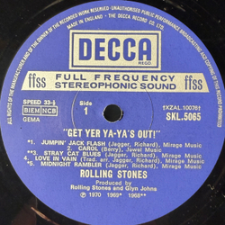 Виниловая пластинка The Rolling Stones ‎– Get Yer Ya-Ya's Out! - The Rolling Stones In Concert LP