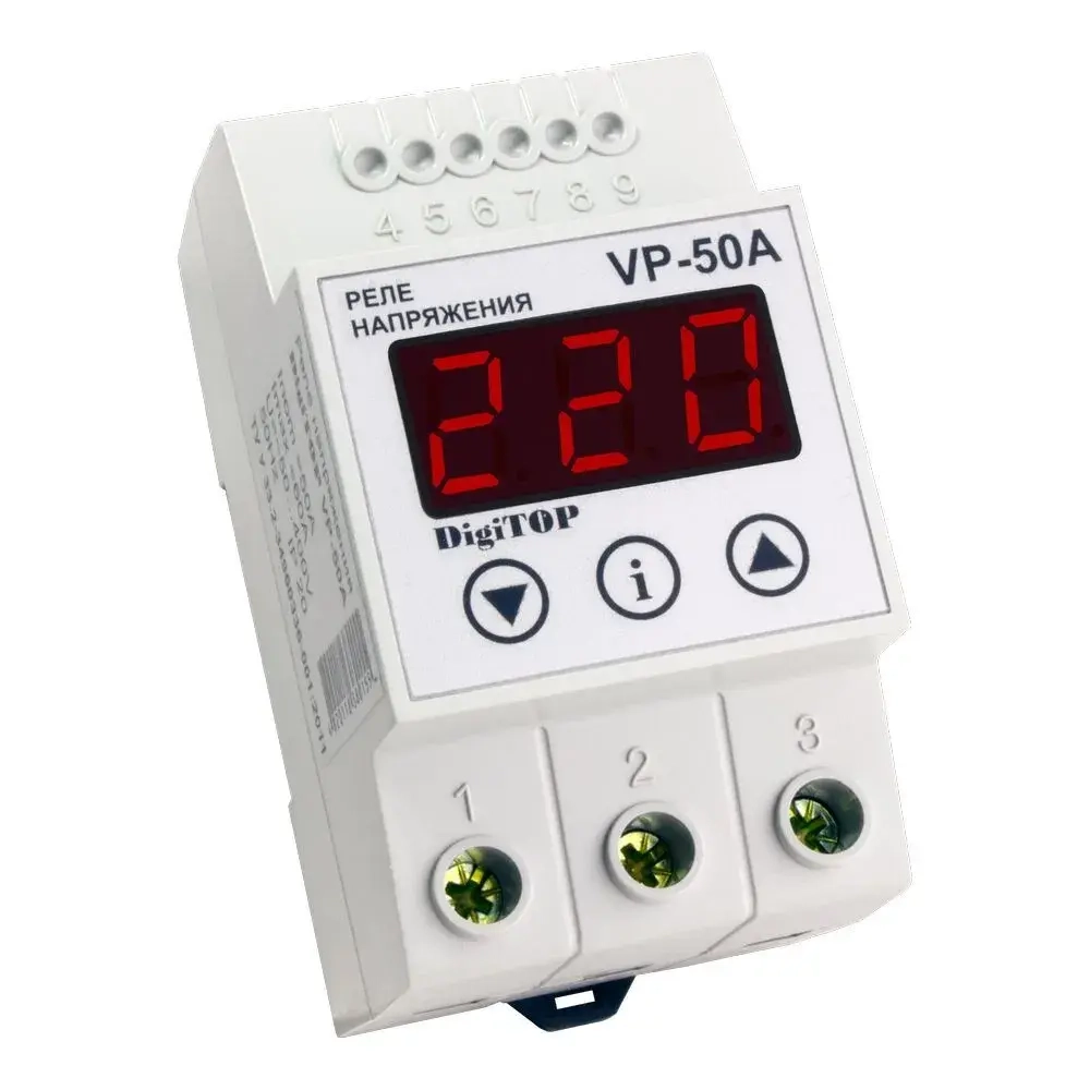 Реле напряжения Digitop Vp 50A