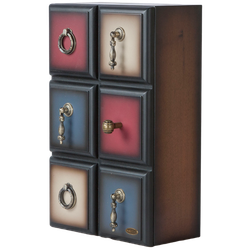 Полка - ключница Пандора Орех Mix