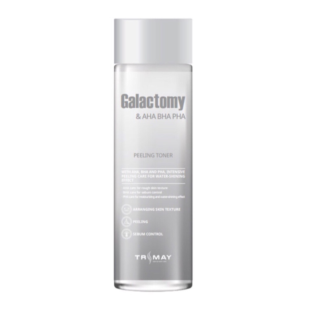 Тонер TRIMAY Galactomy & AHA-BHA-PHA Peeling Toner(210 мл)