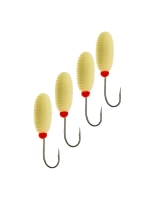 Мормышка фосфорная №76 КОРОЕД (набор), крючок №8, #F, 50 шт