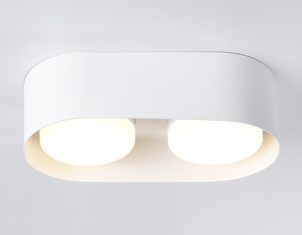 Светильник накладной TN70818/2 WH белый GX53/2 max 12W 200*100*60