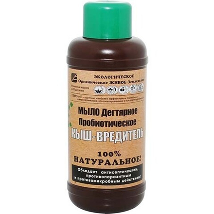 Дегтярное МЫЛО Кыш-Вредитель, 0,5л