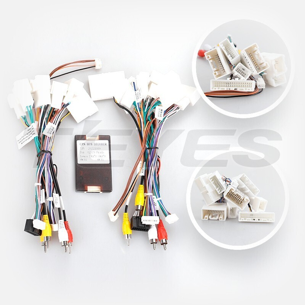 Магнитола для Lexus GX470 J120, Toyota Land Cruiser Prado 120 (климат на большом экране) - Parafar PF456LUX3FHD на Android 13, 8-ядер, 2Гб+32Гб, CarPlay, 4G SIM-слот