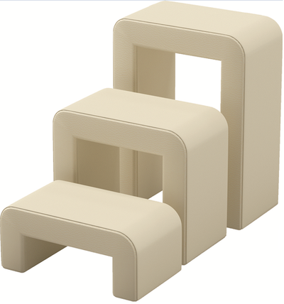 Набор из 3 П-образных платформ/90*50*40/80/120 мм.