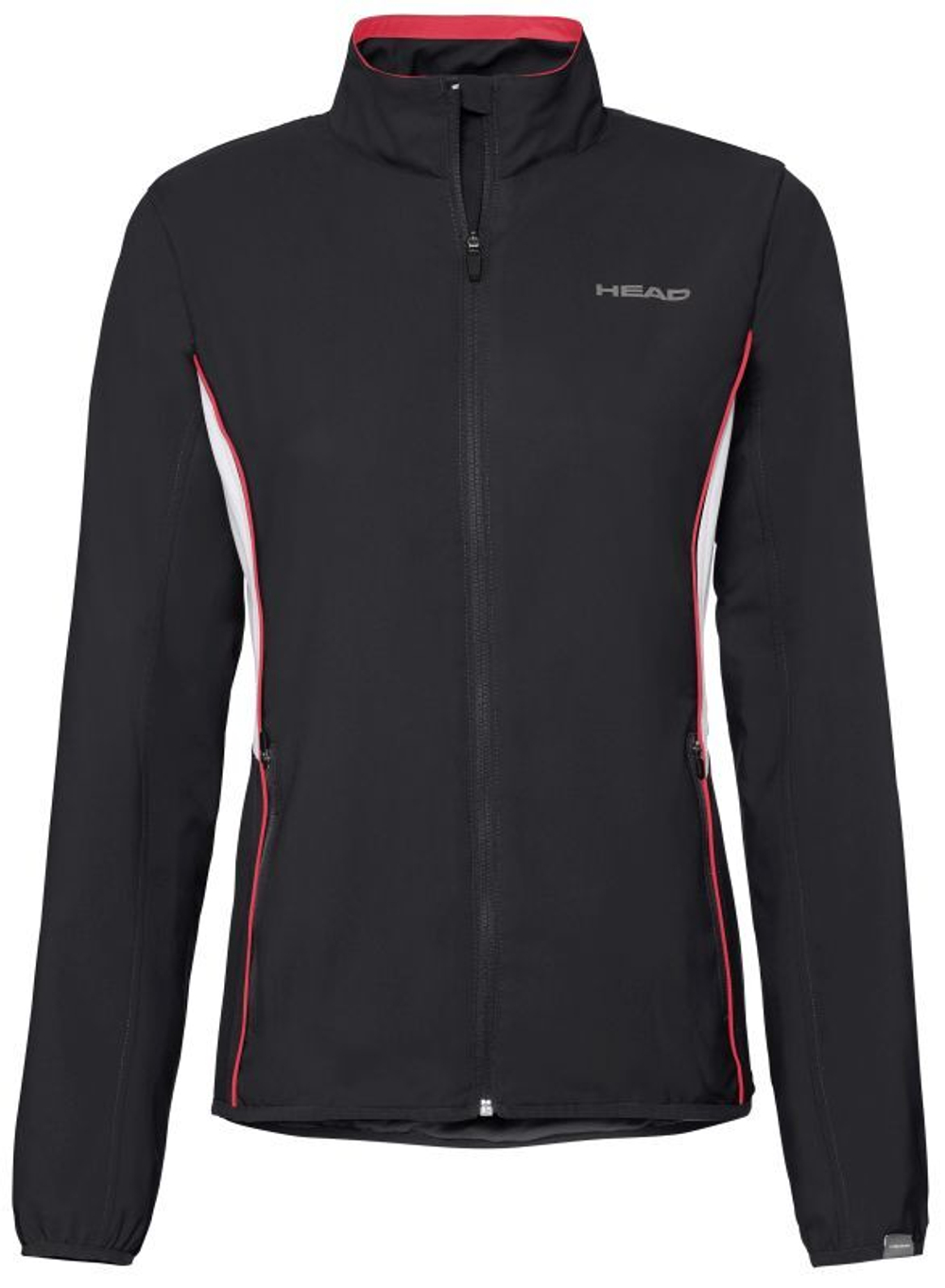 Кофта для девочки теннисная  Head Club Jacket - black