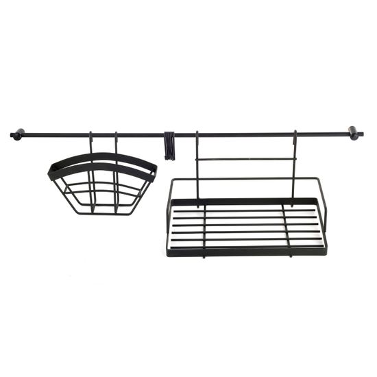 Рейлинг кухонный с комплектом аксессуаров Kamille KM 8862